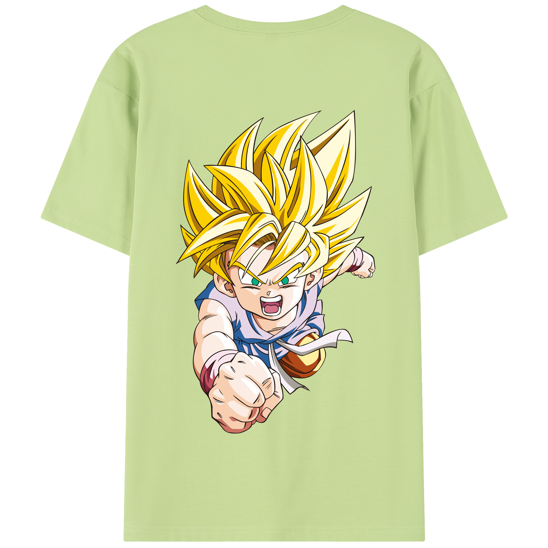 （画像用） ドラゴンボール ベジット DRAGON BALL Vegetto 綿100％半袖Tシャツ（背面プリント）